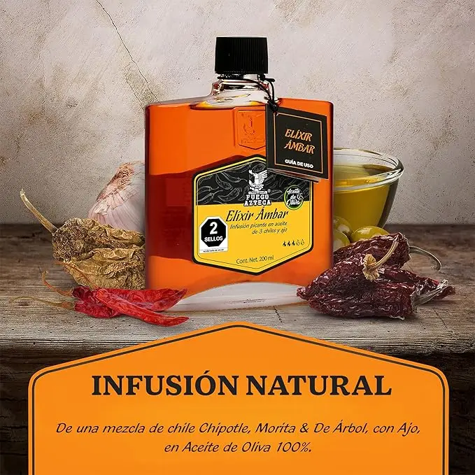 Elixir Ambar Fuego Azteca Infusion.webp