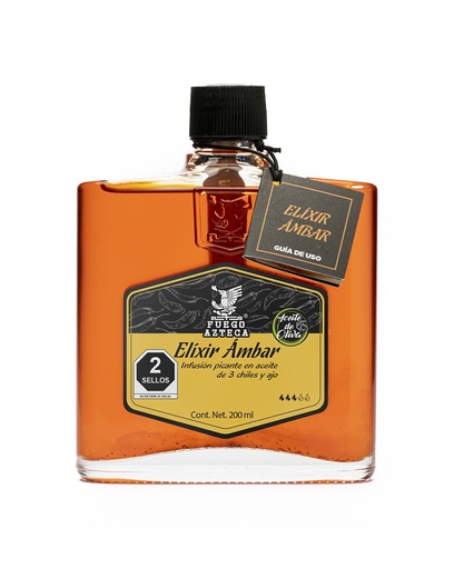 [PT0001-1-MX] FUEGO AZTECA Elíxir Ámbar